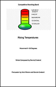 Rising Temperatures Marching Band sheet music cover Thumbnail